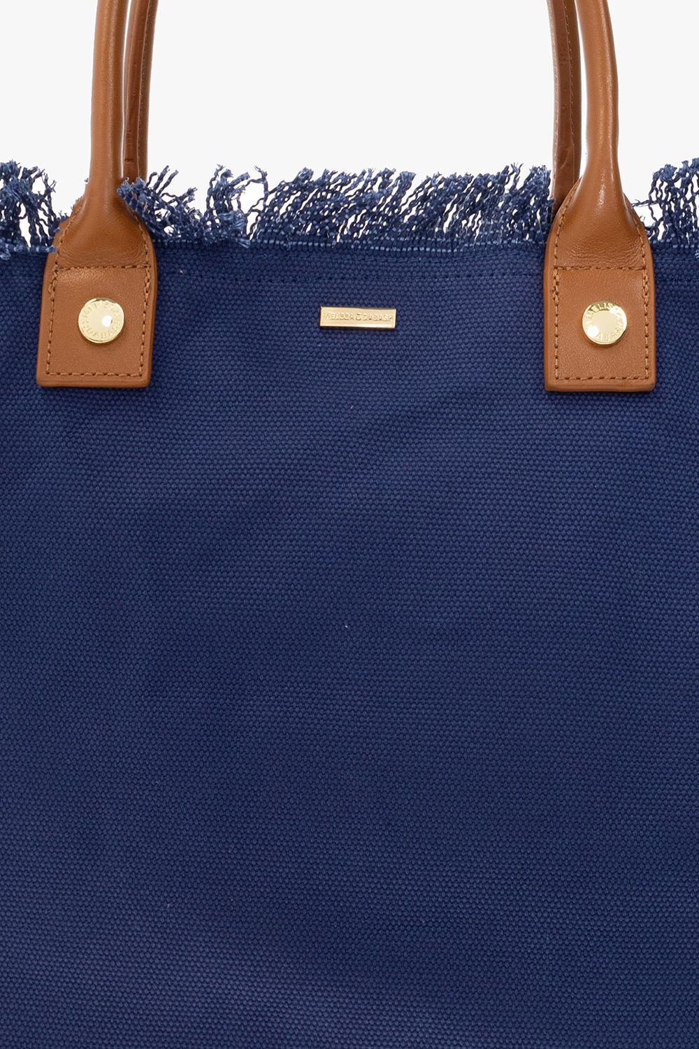 Navy and tan on sale bag